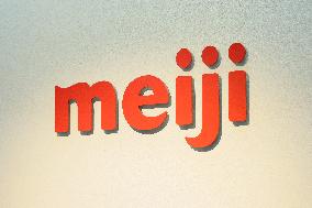 Meiji Holdings Signboard and Logo